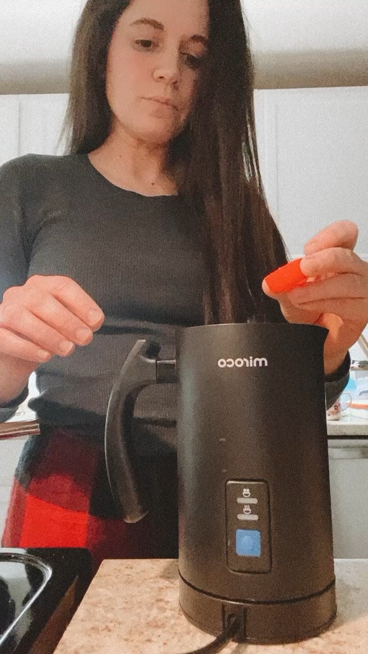 This is the best milk frother for at home drinks. I love frothing milk for coffee or making whipped cream for hot chocolate. It’s the perfect gift for the kitchen!

#LTKVideo #LTKGiftGuide #LTKhome