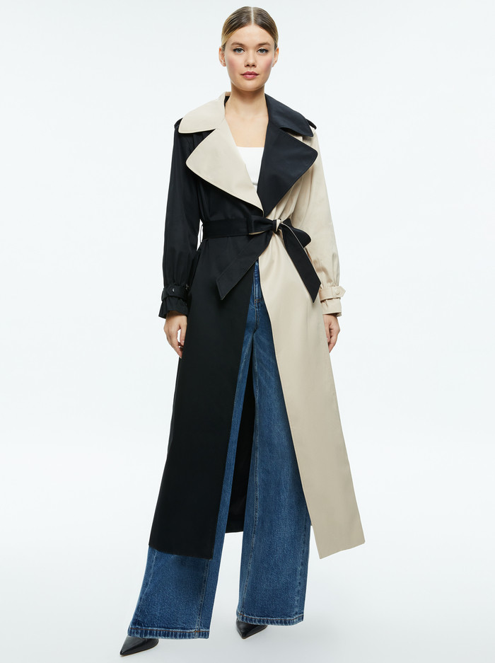 NEVADA TRENCH COAT | Alice + Olivia