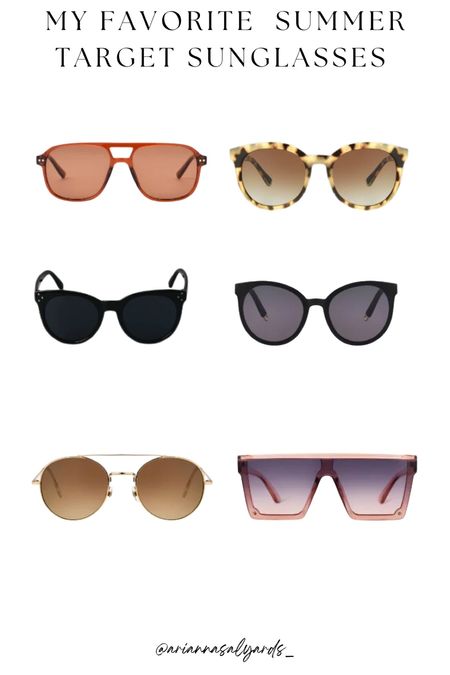 My favorite summer sunglasses , fashionable, and affordable.  

#LTKunder50 #LTKGiftGuide #LTKstyletip