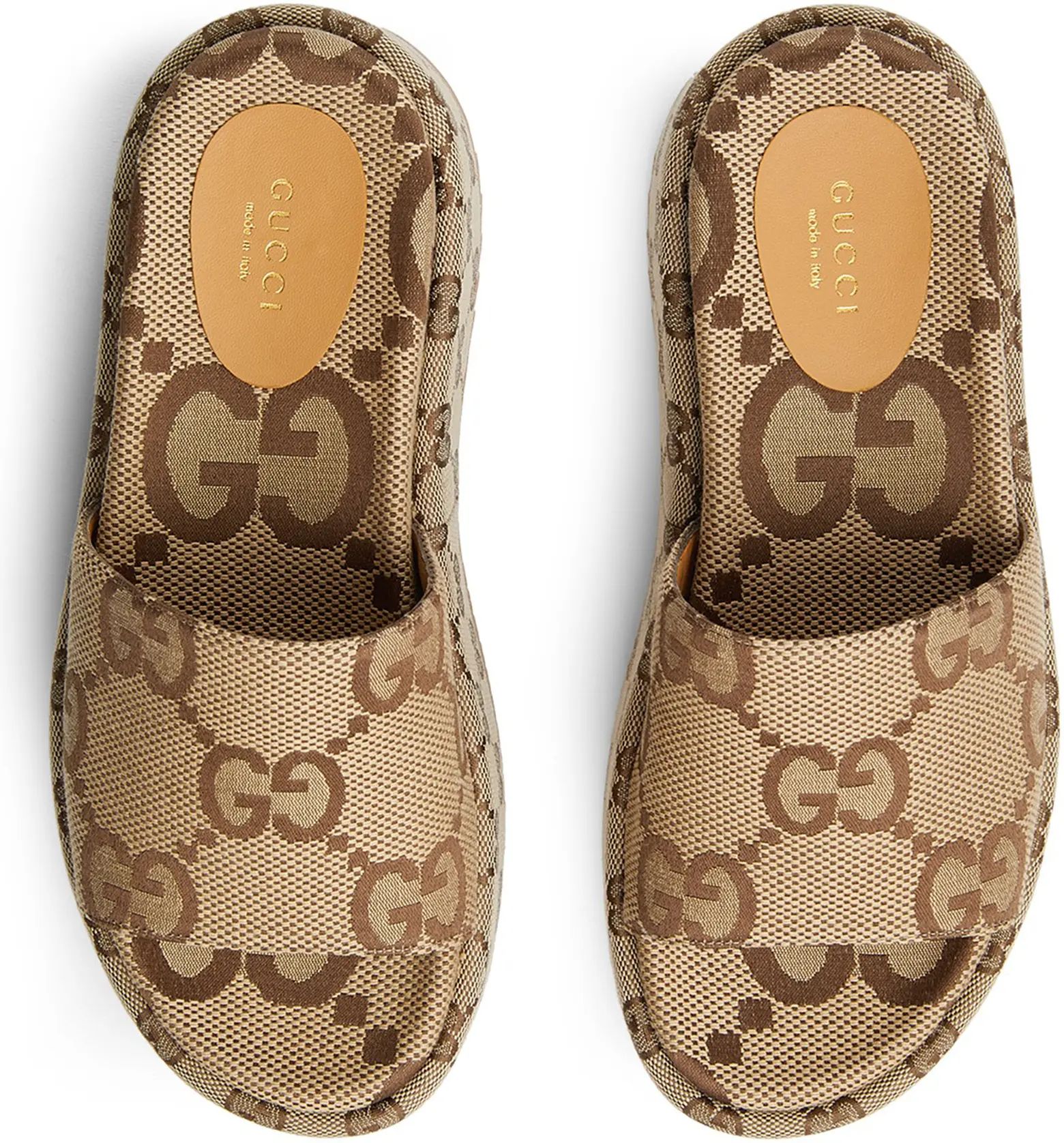 Gucci Angelina GG Logo Platform Slide Sandal (Women) | Nordstrom | Nordstrom