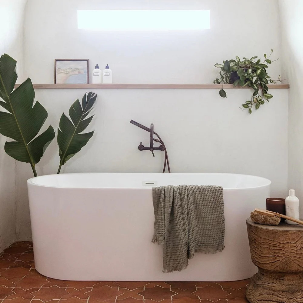 Heena Waffle Weave 100% Turkish Cotton Towel | The Loomia