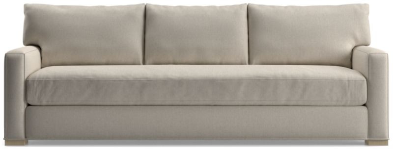 Axis Classic Bench Sofa 105" + Reviews | Crate & Barrel | Crate & Barrel