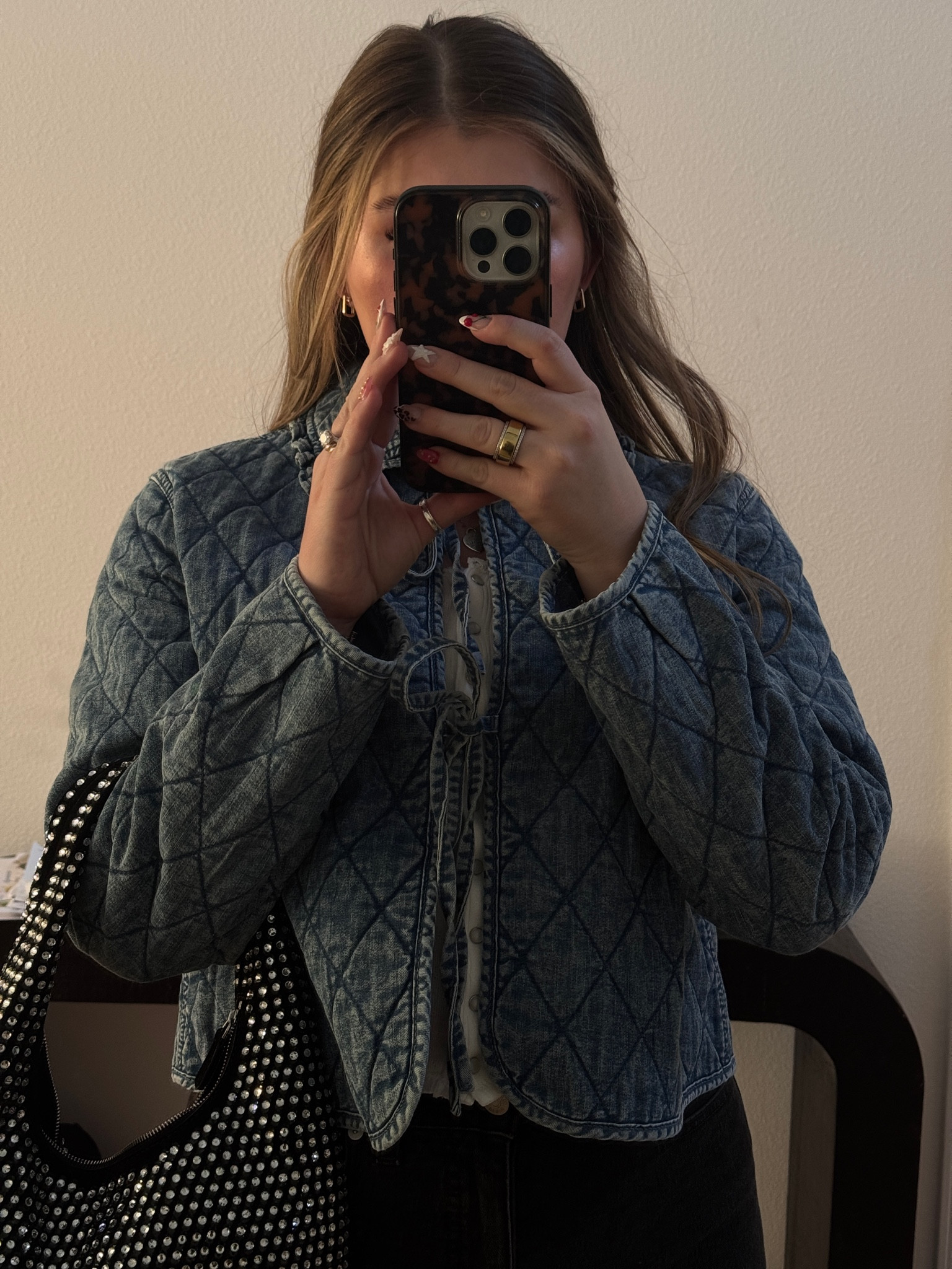 quilted denim jacket, Peter Pan collar, h&m, madewell, casual outfit

#LTKFindsUnder50 #LTKFindsUnder100 #LTKStyleTip