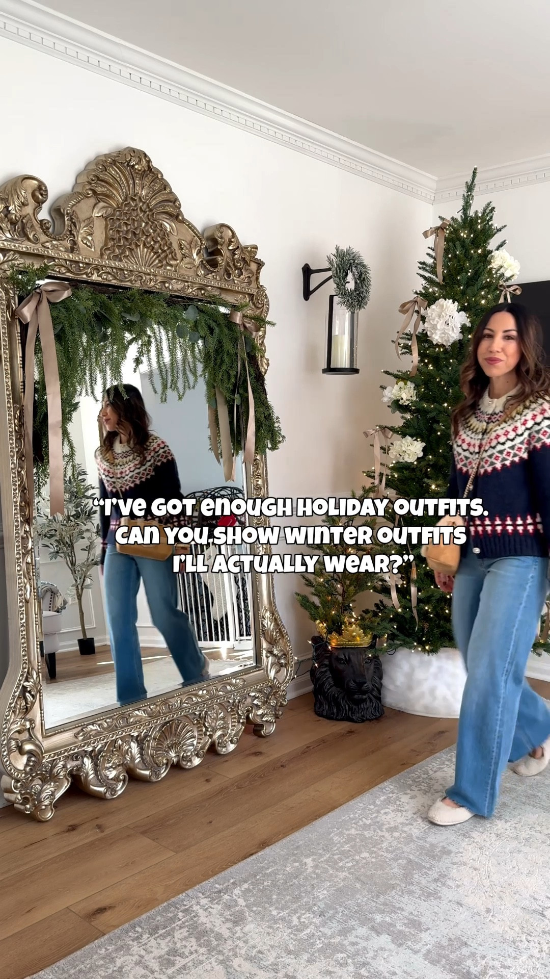 Winter outfits just dropped @shop_avara and they are so good! Fair isle sweaters, new denim, a cute version of the sweatpants jeans and more. Also take note that some of these items are 50% off in cart from their holiday collections. So whether you’re looking for winter outfits or holiday outfits - there is something for everyone! 

Jeans 25. Brighton jeans I cut. Sweaters small. Denim jacket small. Floral jacket XS. Leggings small. Shoes TTS. Jewelry code HOUSEOFLEO30. 

#LTKFindsUnder100 #LTKOver40 #LTKHoliday