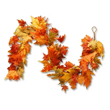 6' Maple Leaf Garland | Walmart (US)