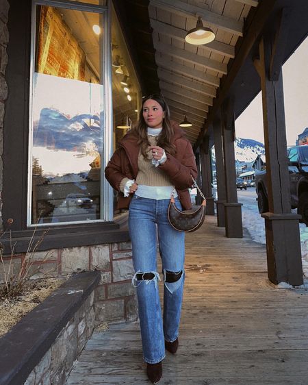 Jackson Hole Wyoming western winter outfit style from Revolve 

Ski trip, winter travel outfit ideas 

#LTKtravel #LTKstyletip #LTKSeasonal