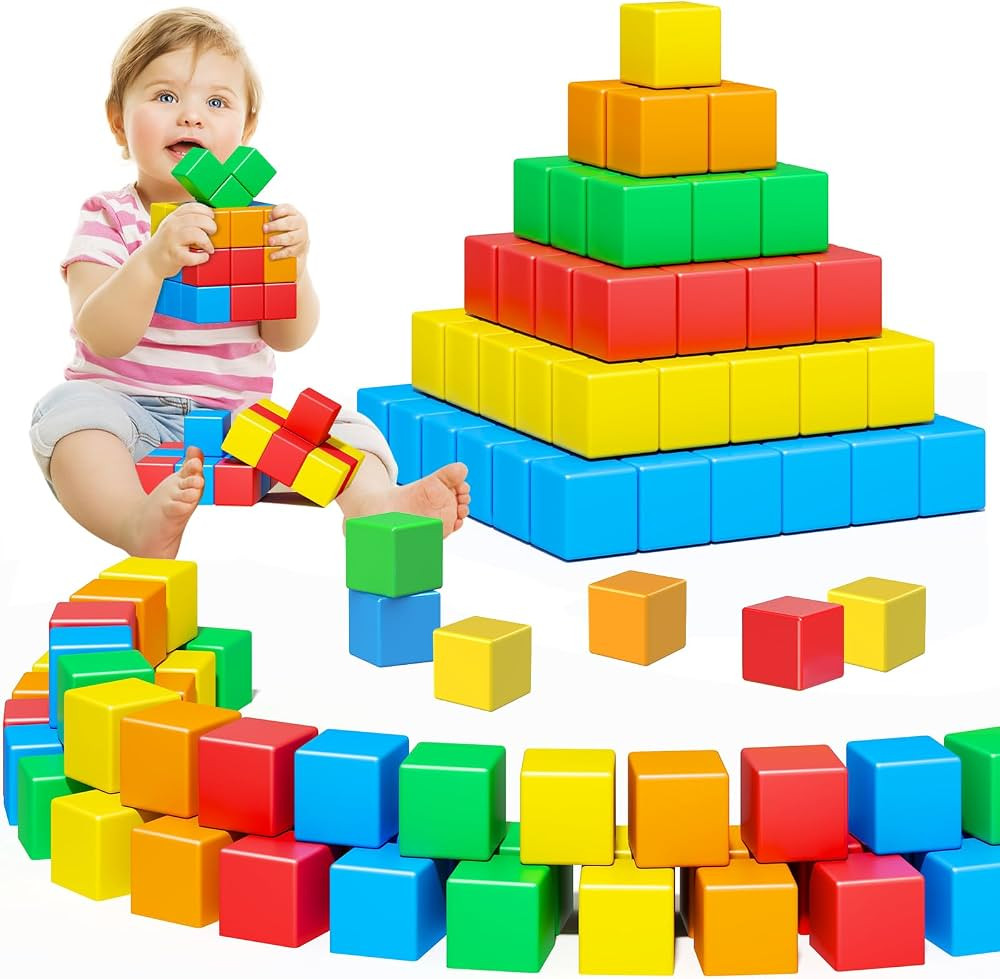 1.41 inch Magnetic Blocks Toddlers Toys for 3 4 5 6 7+ Year Olds Girls Boys Large Magnetic Buildi... | Amazon (US)
