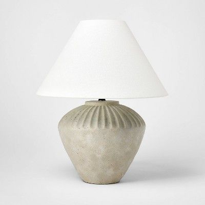 Ceramic Table Lamp Tan - Threshold™ designed with Studio McGee | Target
