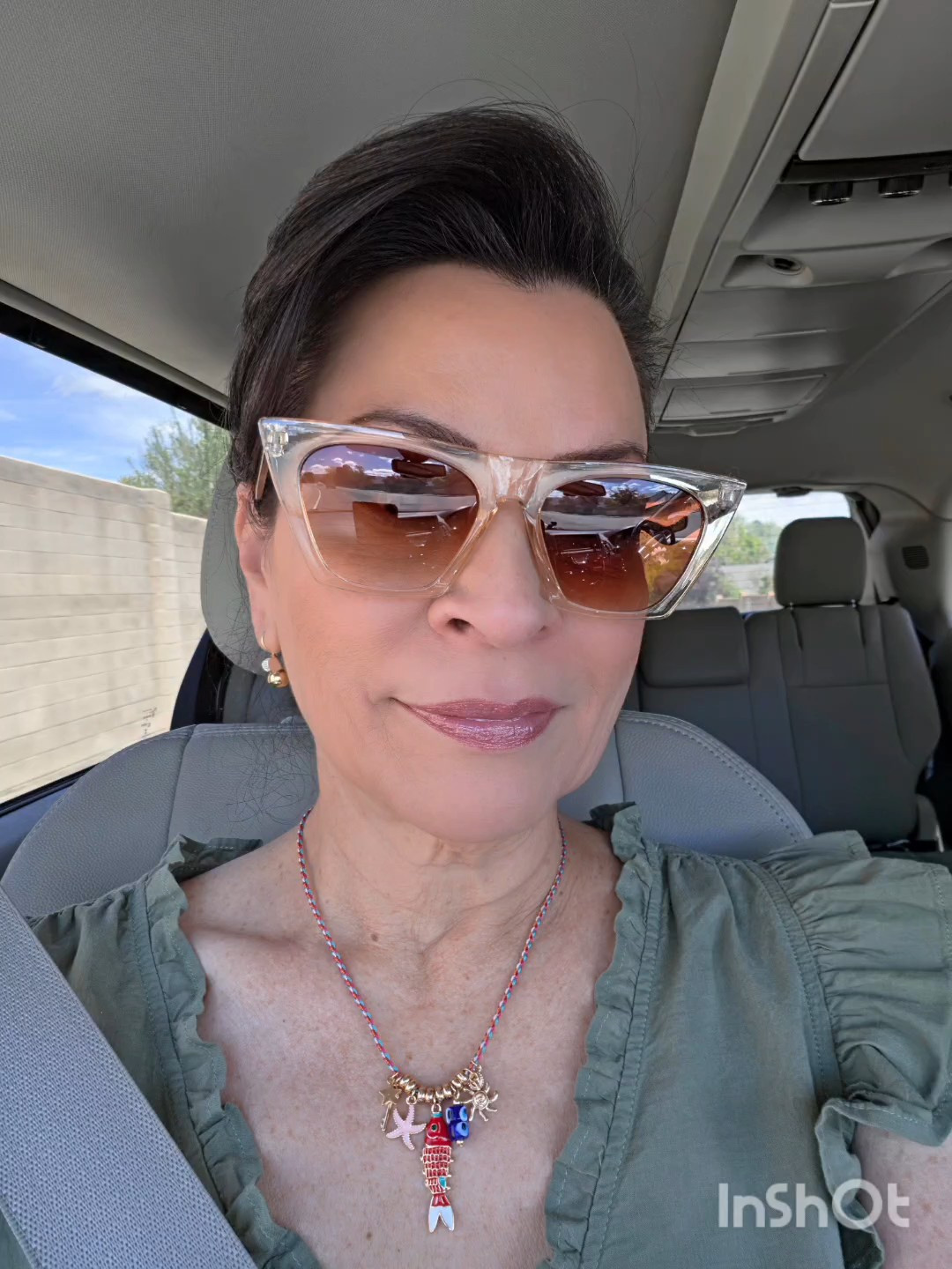 These sunglasses are such a cool vibe!😎 I used the the lighter transparent pair today from the set of 4. Yes, you get 4 pairs for under $10!! I love them! I also wore my favorite necklace from Walmart! It's price is right and very comparable to the styles they sell on Free People and Anthropologie 😉 but at a fraction of the cost. 🤩

#LTKMothersDay #LTKOver40 #LTKdayinmylife