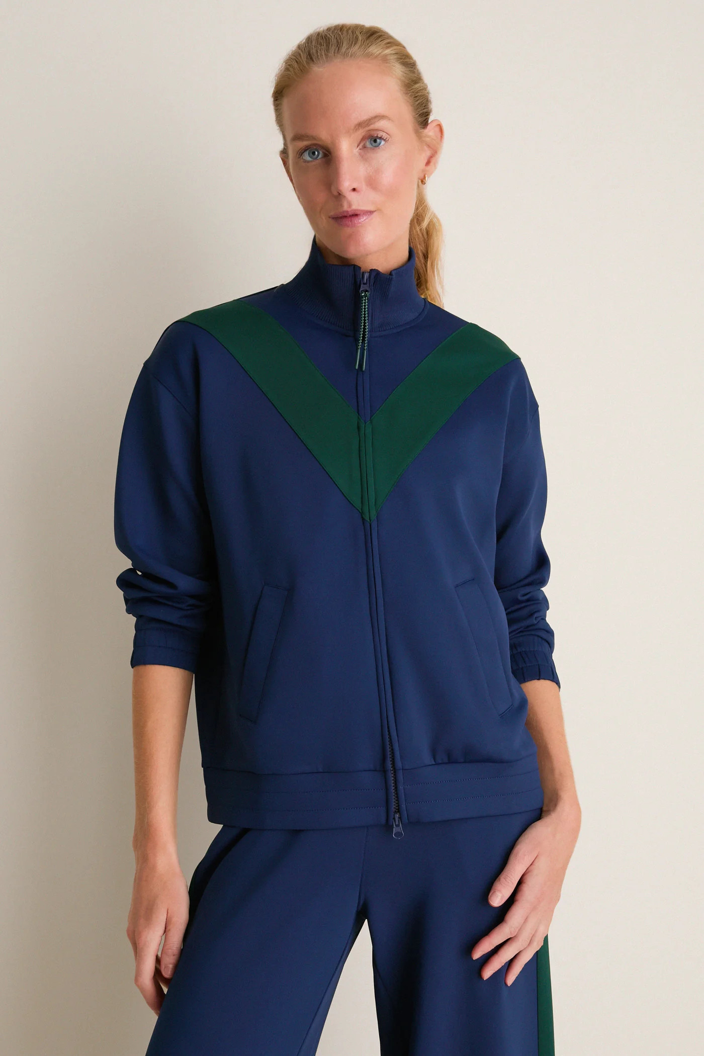 Navy Aster Track Jacket | Tuckernuck (US)