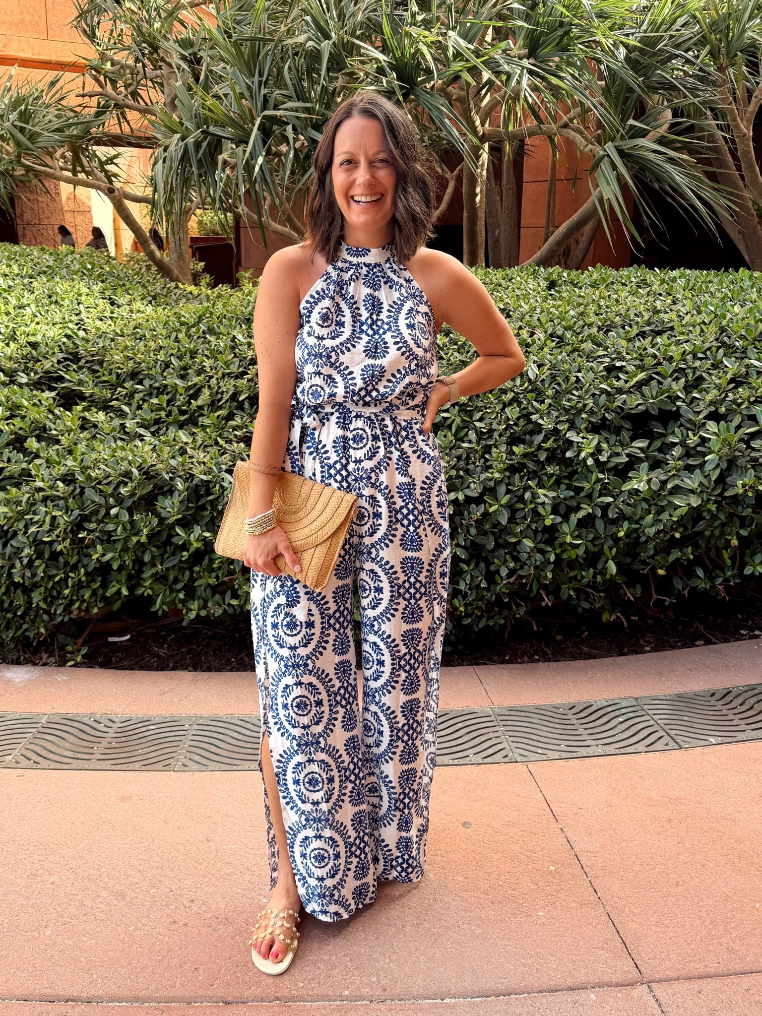 Amazon jumpsuit is a 10/10! Runs true to size - I’m in the small and I am 5’4”.



#LTKTravel #LTKootd #LTKOver40