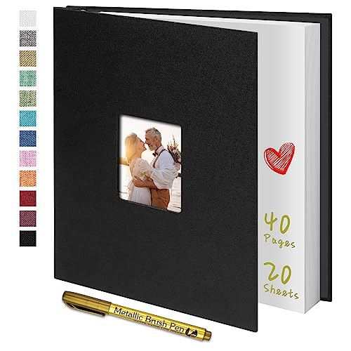 Yopih Photo Album Scrapbook Photo Albums with Writing Space | Amazon (US)