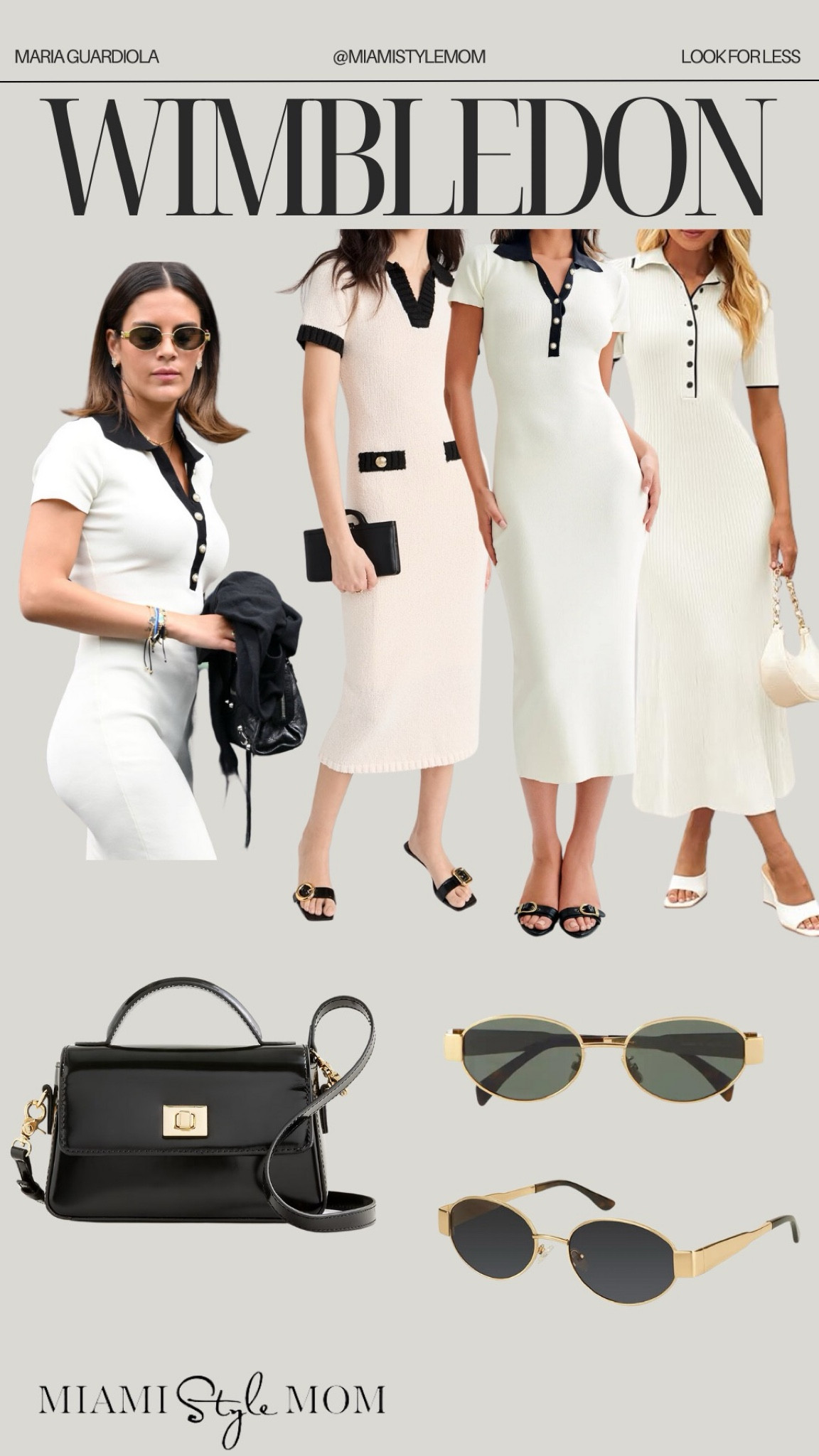 Recreating Maria Guardiola’s Wimbledon outfit!🤍

Wimbledon outfit. Polo midi dress. White midi dress. Celine sunglasses. Black purse. 

#LTKSeasonal #LTKStyleTip #LTKItBag