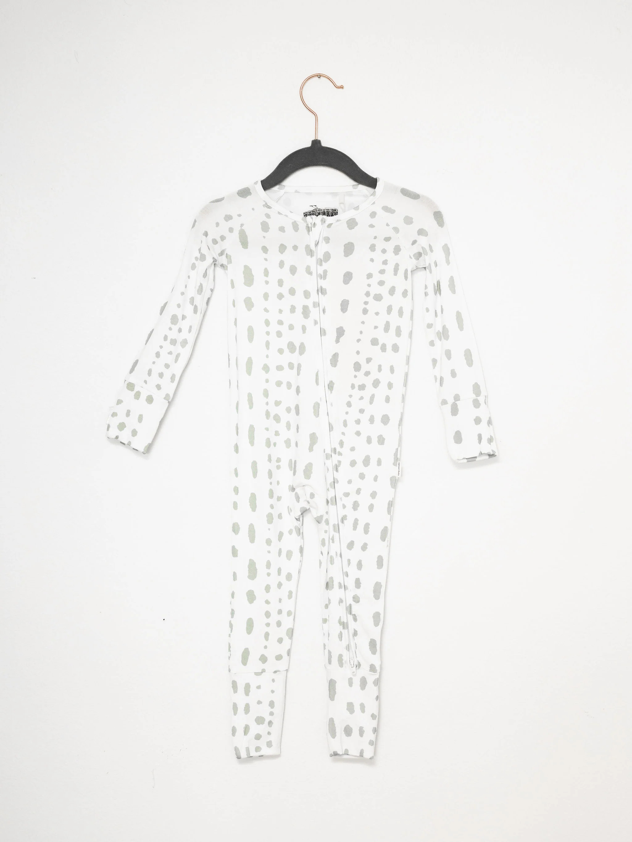 Sleep Romper - Dalmatian Dot | The Uptown Baby