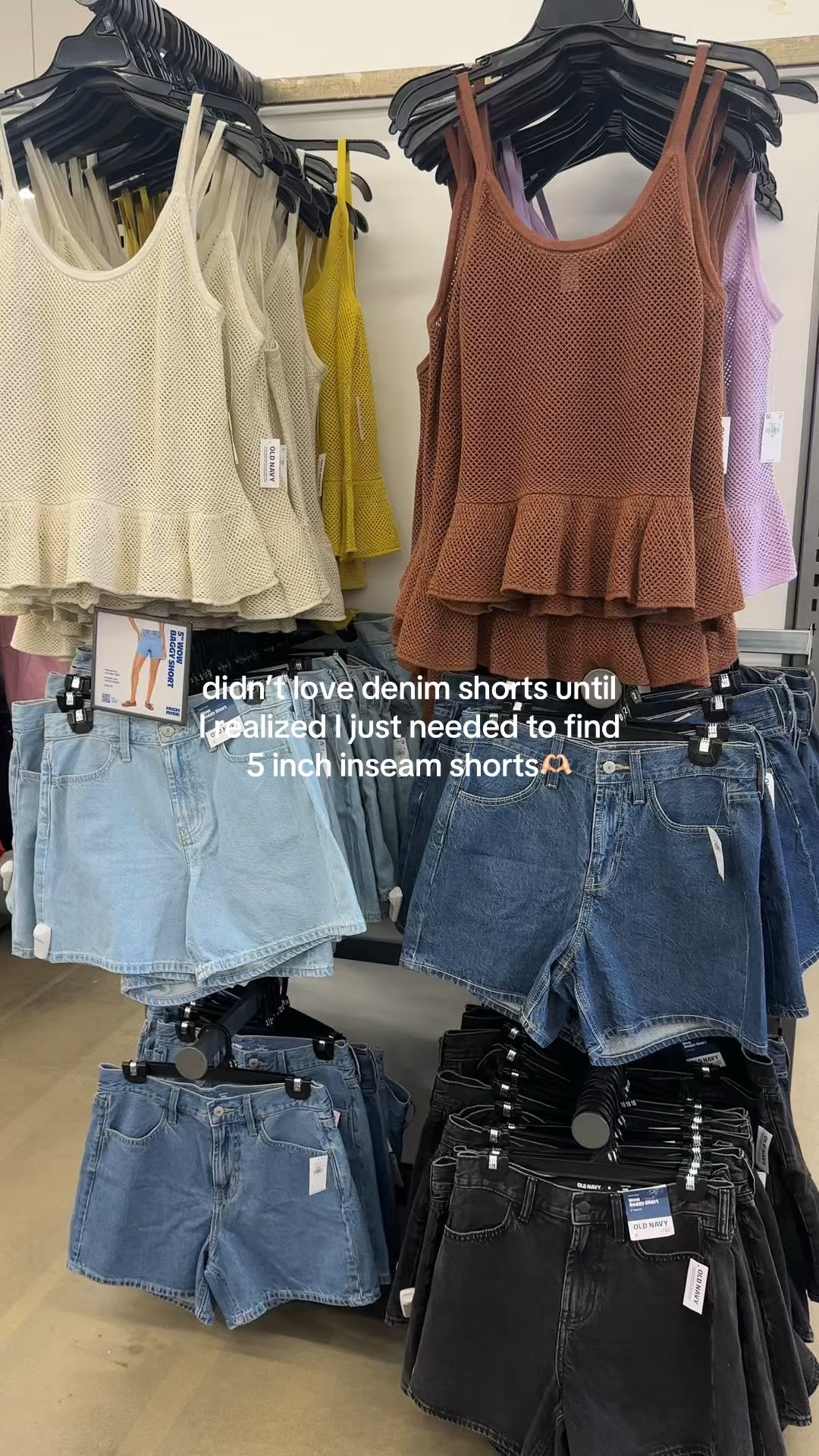 Old Navy 5 inch inseam denim shorts, High-Waisted WOW Baggy Jean Shorts on sale, old navy finds, affordable fashion, outfit inspo, summer outfit ideas, stretchy jean shorts, basic tees




#LTKootd #LTKSaleAlert #LTKvlog