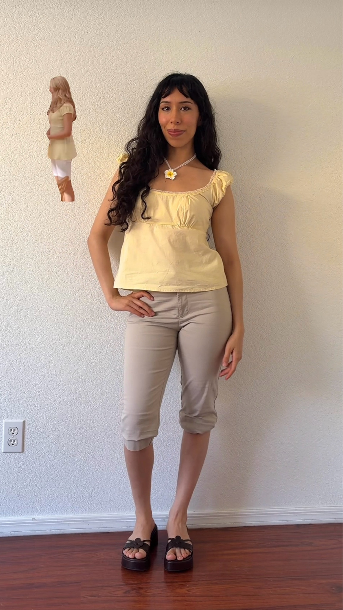 H2O Bella Hartley inspired outfits: bottoms are thrifted Ann Taylor 