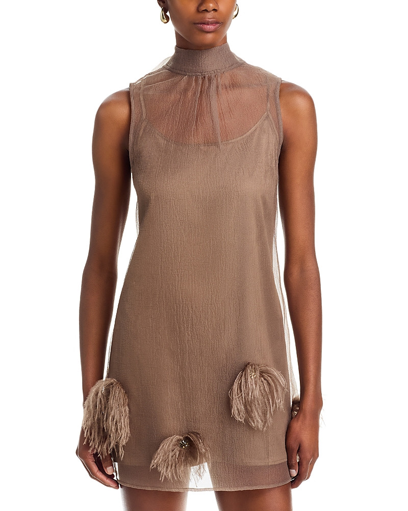 Staud Albee Embellished Mini Dress | Bloomingdale's (US)