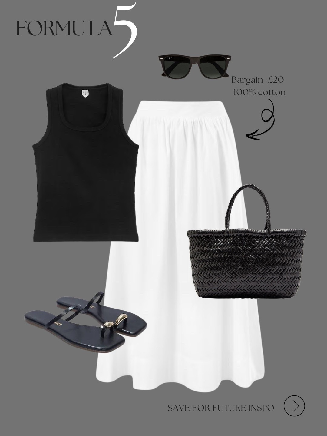 Heat wave outfit with a white skirt

#LTKsummer #LTKstyletip