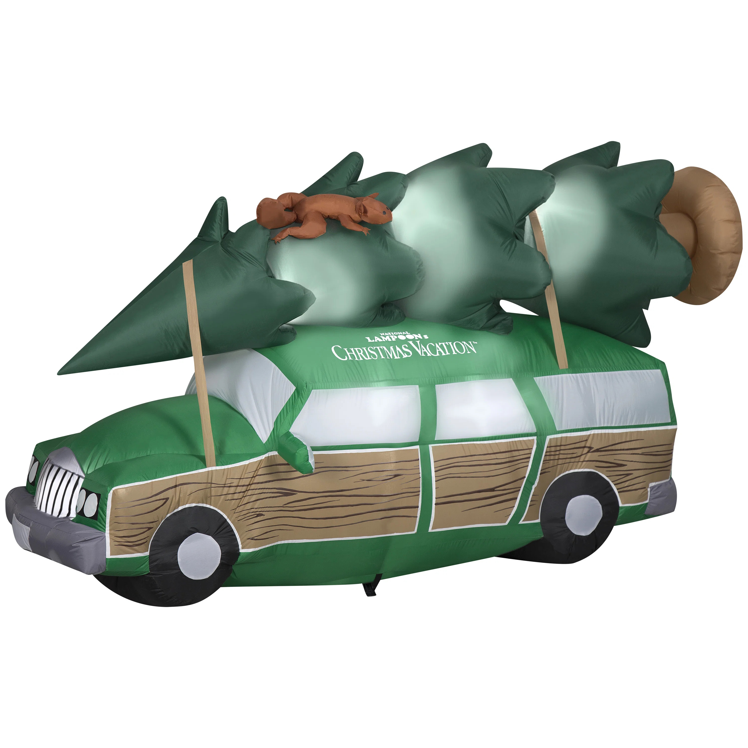 Christmas Inflatable Griswold Station Wagon with Christmas Tree and Squirrel | Wayfair North America