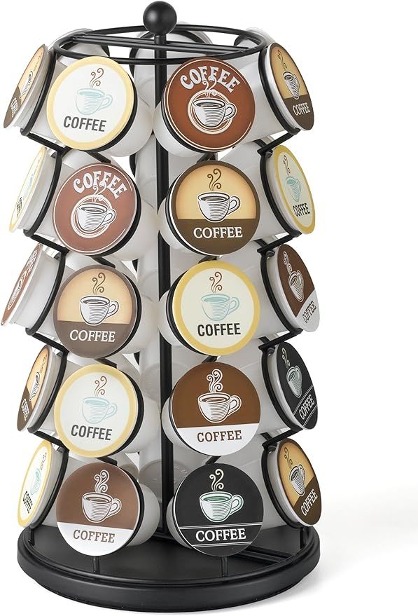 K-Cup Carousel - Holds 35 K-Cups in Black | Amazon (US)