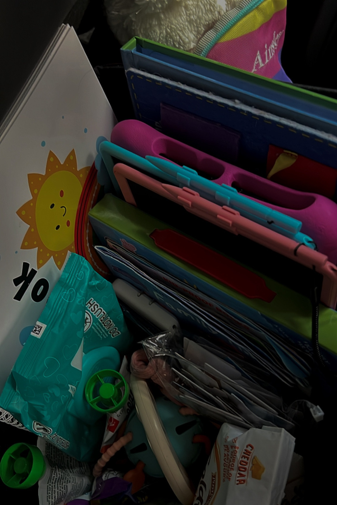 Kids Travel *Essentials* 🚘☁️✨

// car, travel, essentials, for kids, entertainment, Montessori, busy board, tablet, chargers, books, drawing pad, busy book, snack, pouches 

#LTKsalealert #LTKfamily #LTKkids