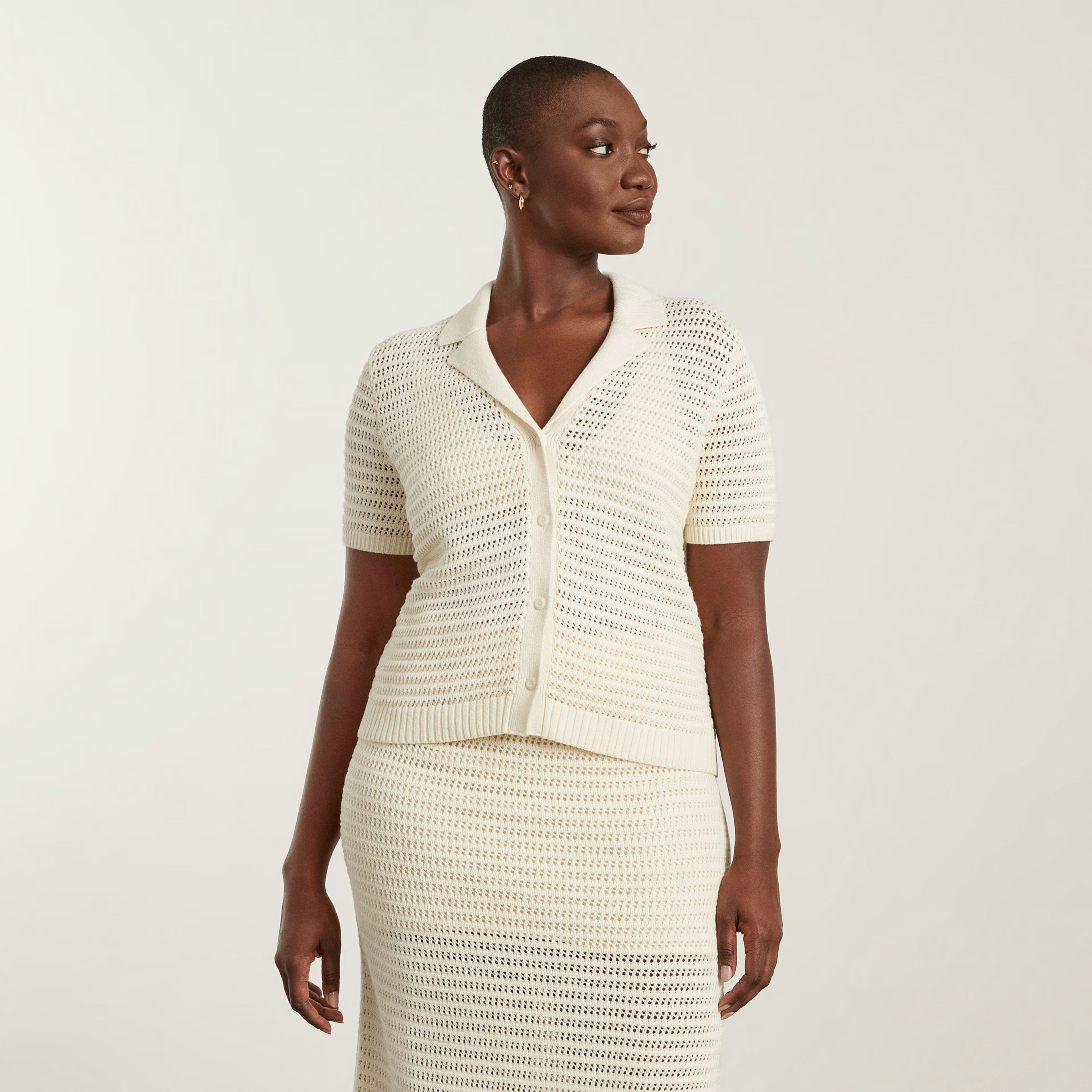 The Crochet Knit Polo | Everlane