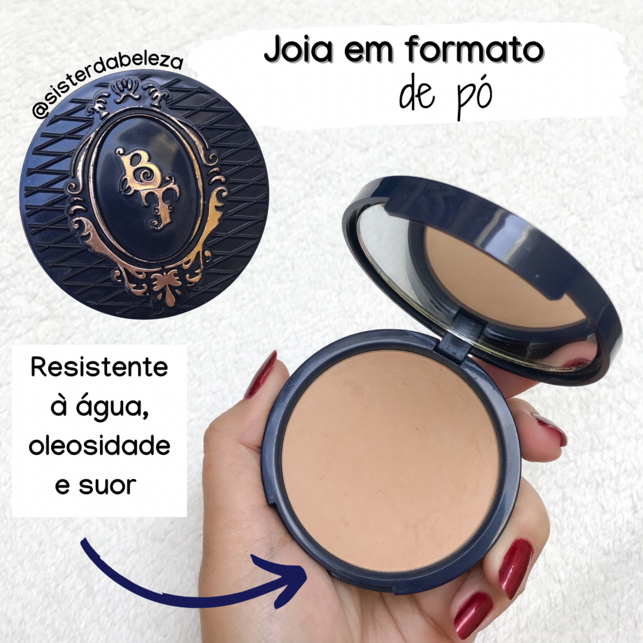  ✨ JOIA EM FORMATO DE PÓ ✨ 

Oi, gente!

Hoje eu vim falar sobre o BT POWDER, o pó compacto da linha Bruna Tavares que contém vitamina E e é oil free. 

👉🏼O que a marca promete ? 
- Resistente ao suor, oleosidade e à água 
- Acabamento aveludado 
- Efeito natural

✏️Minha opinião 
Eu sou suspeita pra falar dos produtos da Dona Bruna Tavares, ela não erra nunca, e não seria diferente com o pó, ele é muito resiste à água, ao suor, controla bem a oleosidade ao longo do dia, e deixa real um efeito aveludado, muito macio ao toque. Ele deixa uma cobertura mais alta se aplicado com a esponja e uma cobertura mais natural se aplicado com o pincel. É o meu pó compacto favorito e que uso todos os dias, minha cor é a 40. 



✅ Muito aprovado 

#LTKbrasil #LTKbeauty