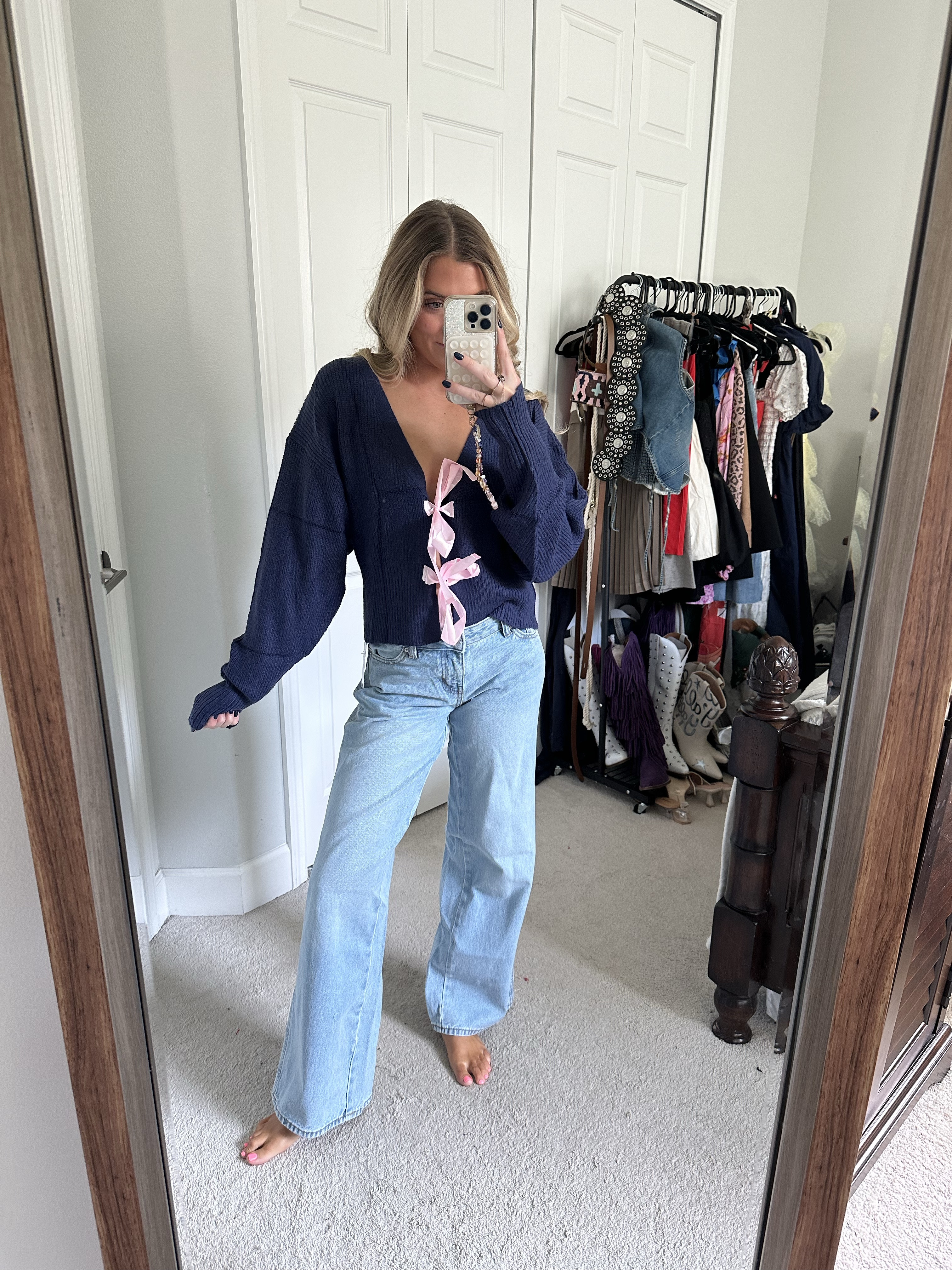 Amazon Esmeling Women’s Long Sleeve Crop Cardigan Sweaters Chic Loose V Neck Knit Sweater Outerwear with Bow Tie. Love shack fancy dupe. #amazon #amzonfinds #amazonmusthaves #amazonvirtualtryon #amazonfavorites #amazonfashion #founditonamazon #founditonamazonfashion amazon haul, amazon clothing haul, affordable fashion, clothing haul, fall clothing haul, fall fashion, fall trends, winter clothing haul, amazon fashion, amazon finds, amazon fashion 2024. 

#LTKHoliday #LTKFindsUnder50 #LTKSeasonal