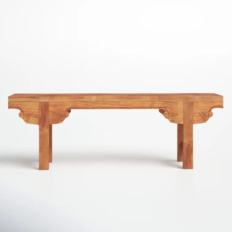 Lanier Wood Bench | Wayfair North America