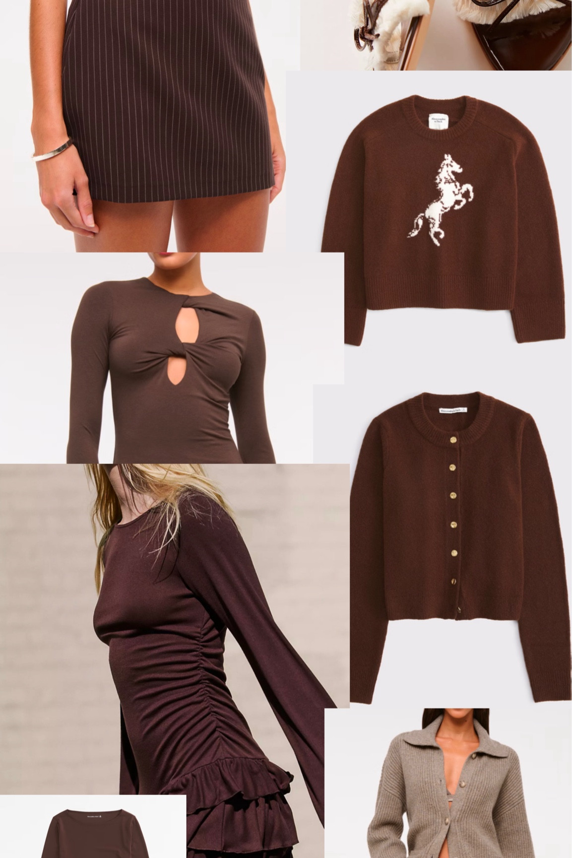All brown sweater & outfit inspo! Leaning into the pantone color of the year: mocha mousse 

#LTKFindsUnder50 #LTKStyleTip #LTKFindsUnder100
