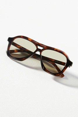 Le Specs Drizzle Aviator Sunglasses | Anthropologie (US)