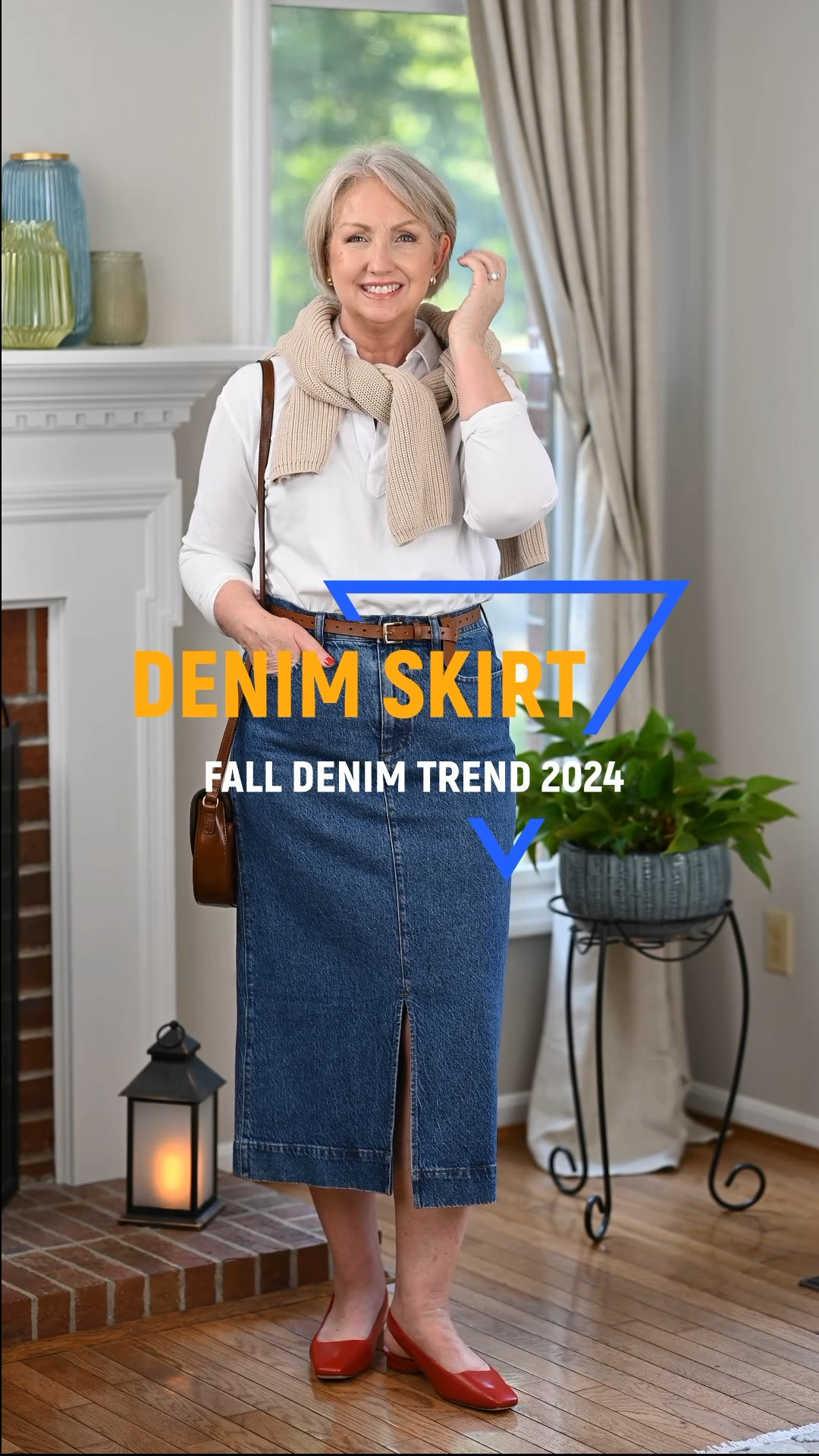 Fall Denim Trend: Denim Skirts

#LTKOver40 #LTKSeasonal #LTKStyleTip