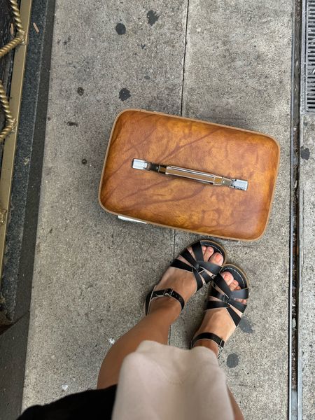 Vintage train case and Saltwater sandals = Boston trip 

#LTKSeasonal #LTKTravel
