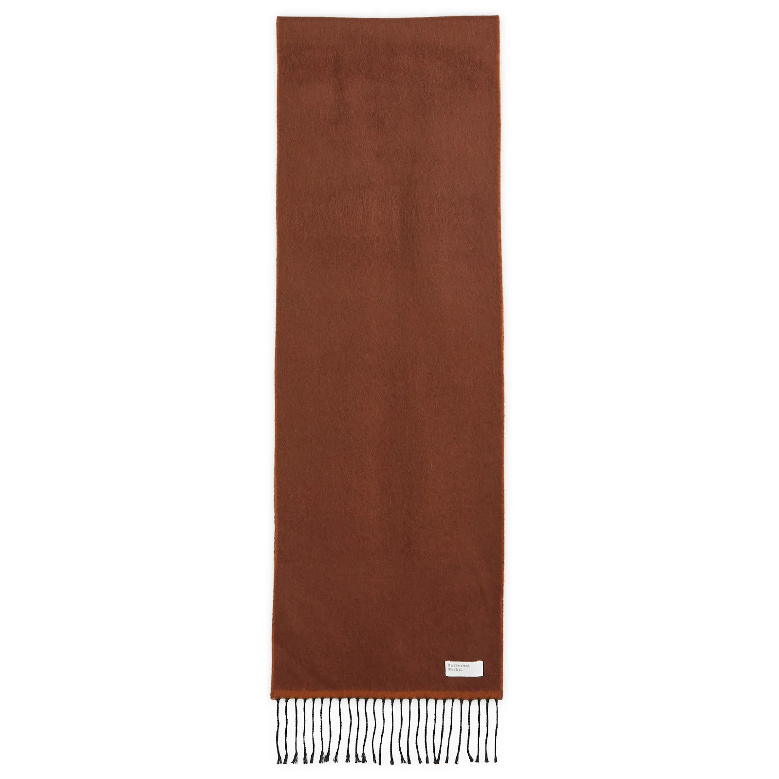 Universal Works Men's Double Sided Scarf in Brown | END. Clothing | END. Clothing