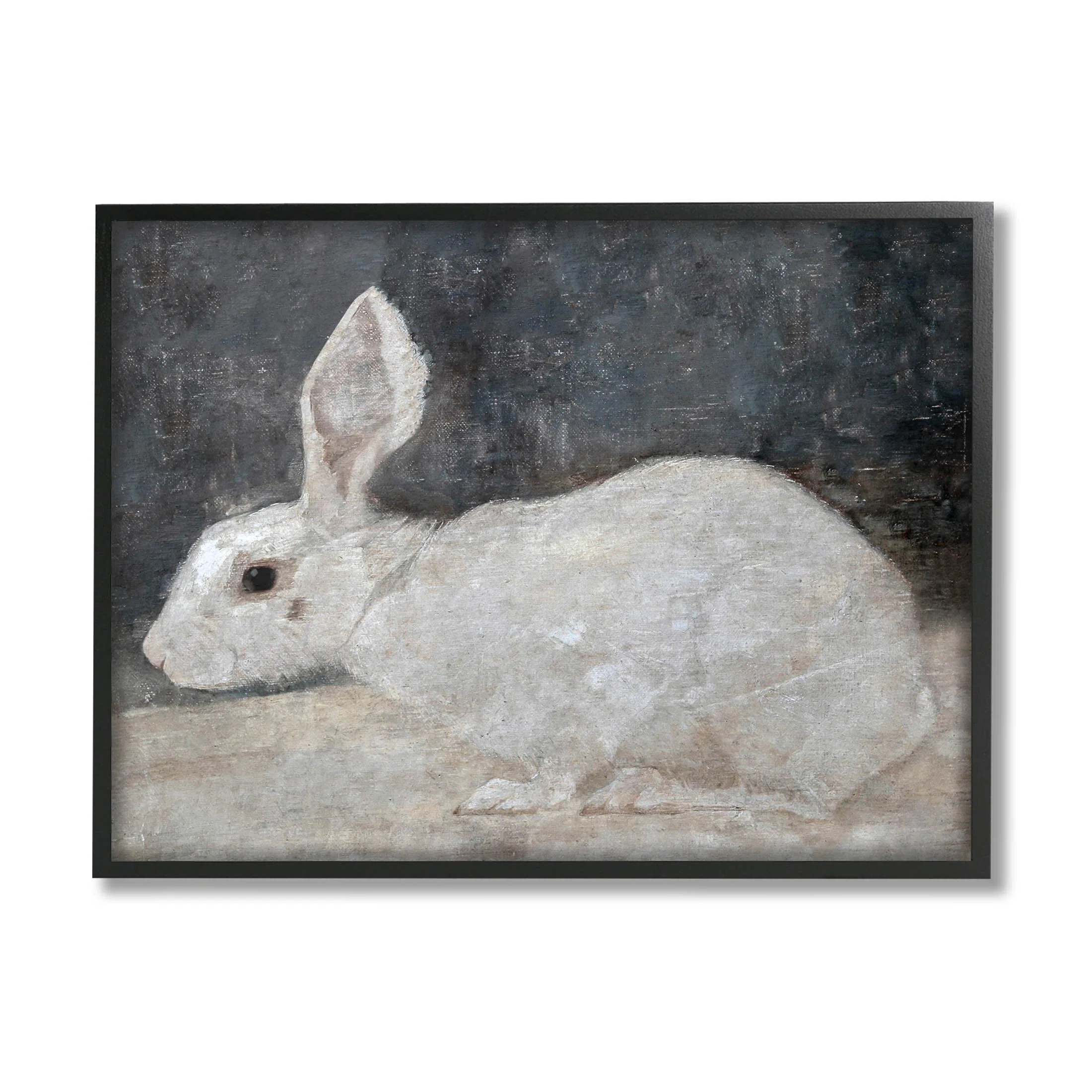 " White Rabbit Bunny Classic " by Lettered And Lined | Wayfair North America