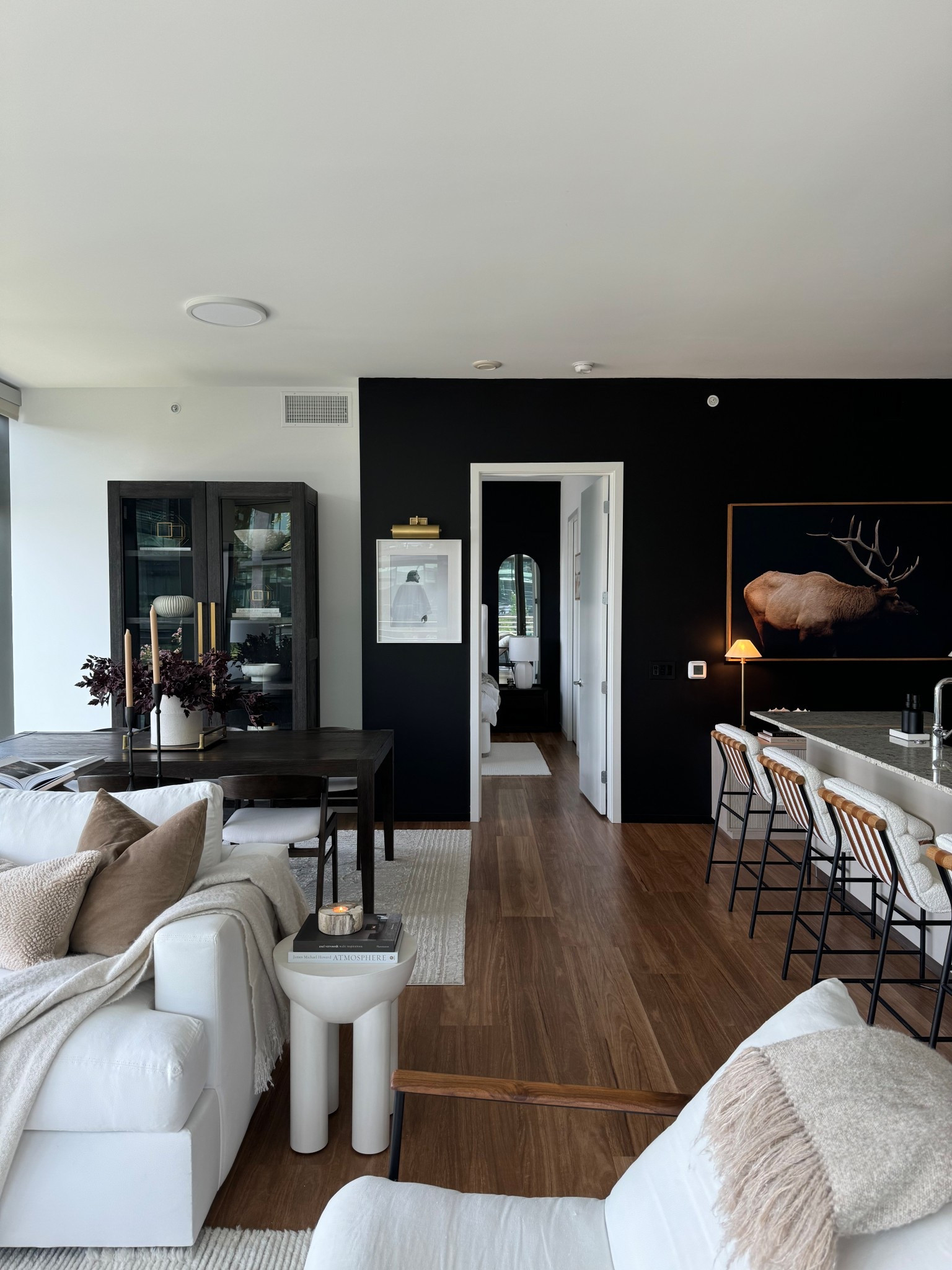 Organic Modern styling🖤

Cabinet, sofa sleeper, moody decor, stag art, caribou art, brass tray, taper candle holders

#LTKSaleAlert #LTKHome #LTKStyleTip