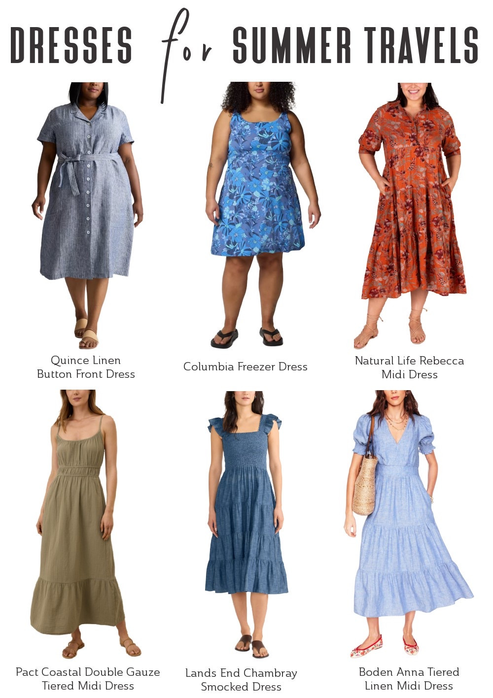 With warm days and long nights ahead, the TFG community can’t wait to break out their favorite dresses for hot-weather travel!

And because there are so many travel-ready styles to choose from, here are more of YOUR favorite picks that are lightweight, versatile, and ideal for any adventure! 

#vacationoutfit #summeroutfit #summertravels #hotweatheroutfit #summerdresses

#LTKTravel #LTKSummerEdit #LTKSeasonal