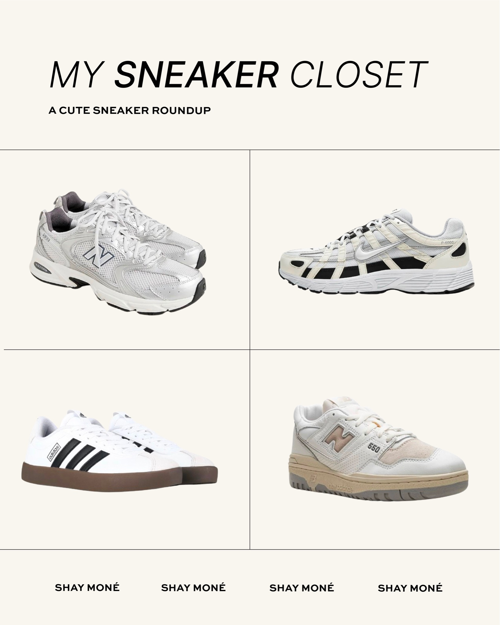4 sneakers I've been wearing on repeat

#LTKshoecrush #LTKstyletip #LTKMostLoved