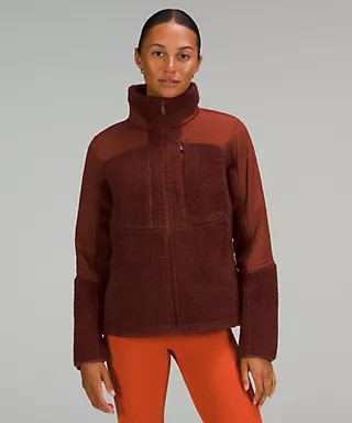 Textured Fleece Full-Zip Jacket Online Only | lululemon (CA)