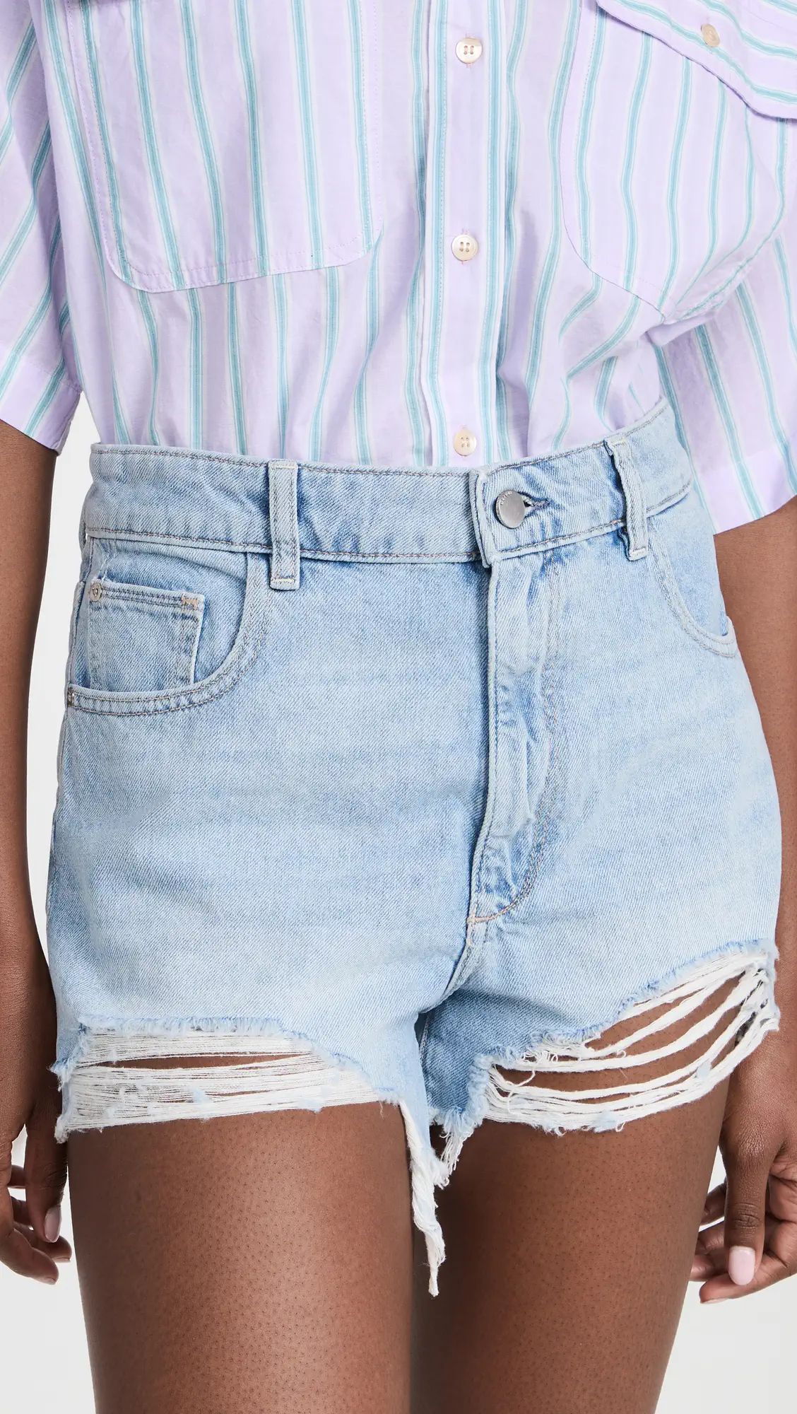 Emilie High Rise Vintage Shorts | Shopbop