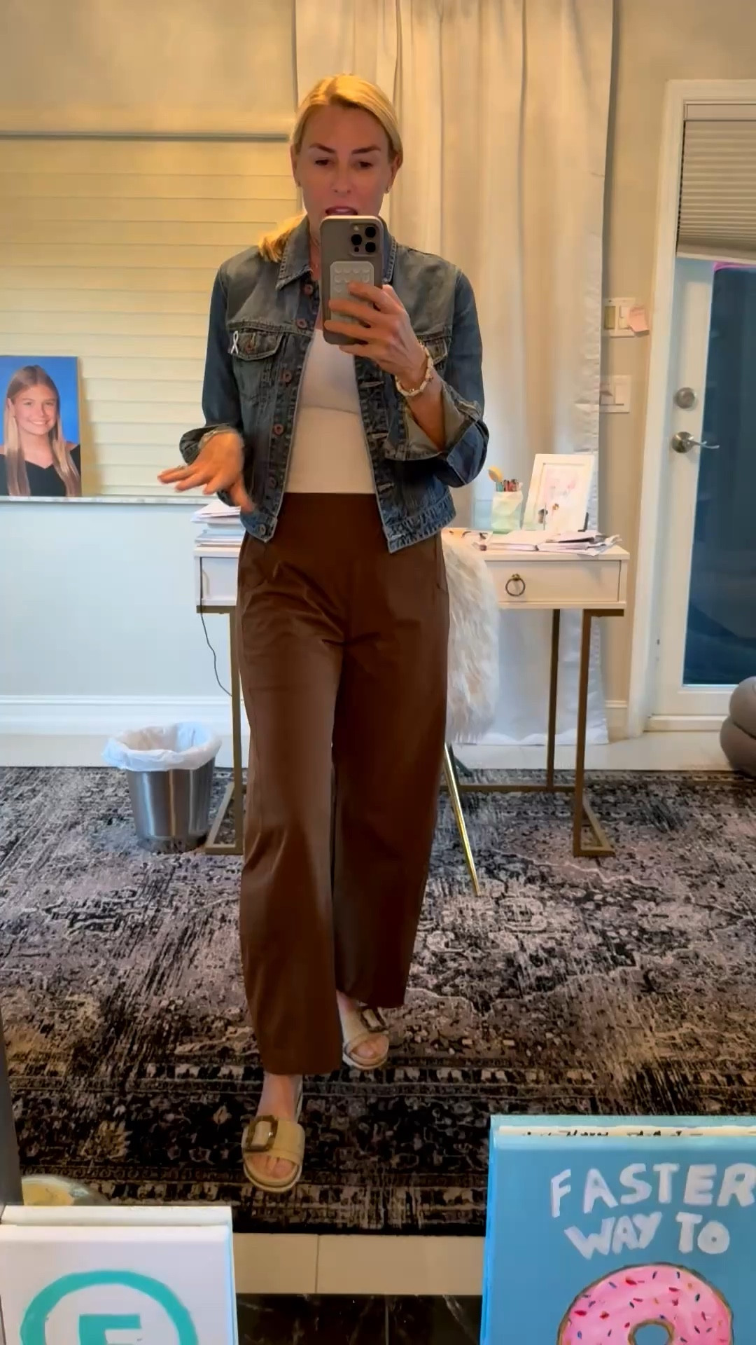 Ruti Knockoff Barrel Pants from Amazon! 

#LTKootd #LTKSaleAlert #LTKOver40