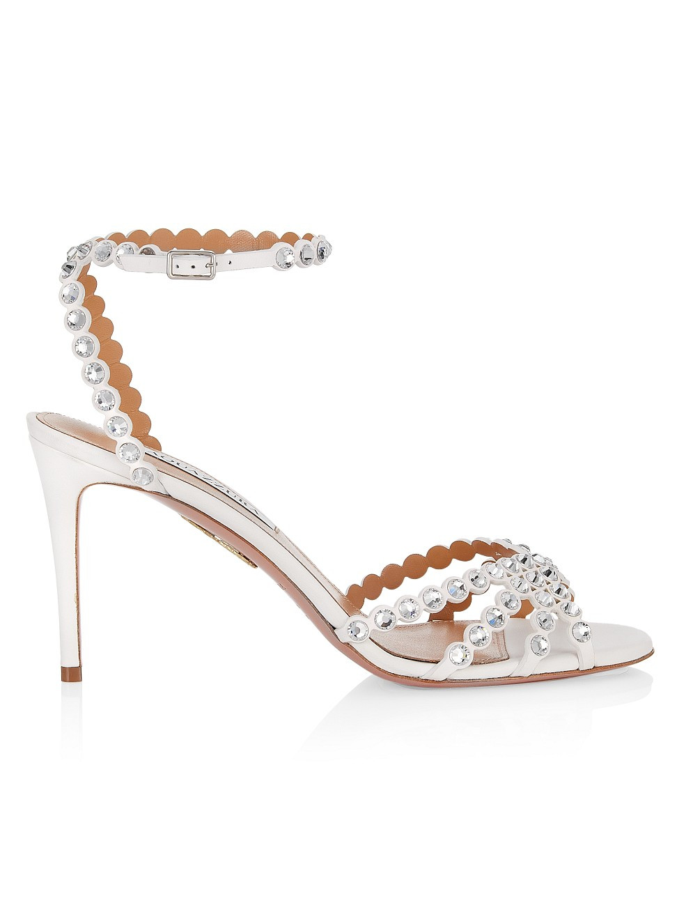 Women's Tequila Bead & Leather Sandals - White - Size 5 - White - Size 5 | Saks Fifth Avenue