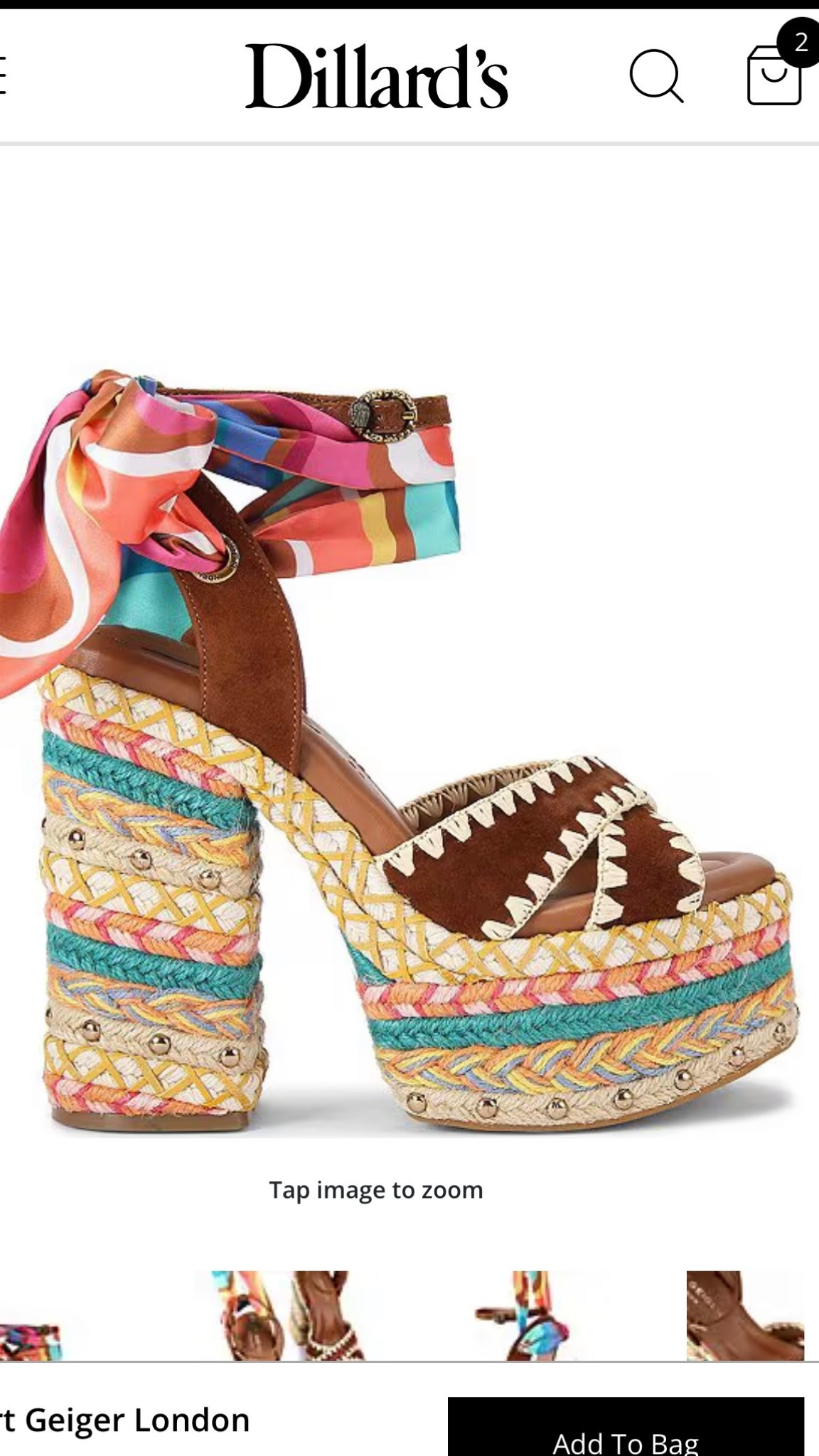 Must have summer shoe from Kurt Geiger