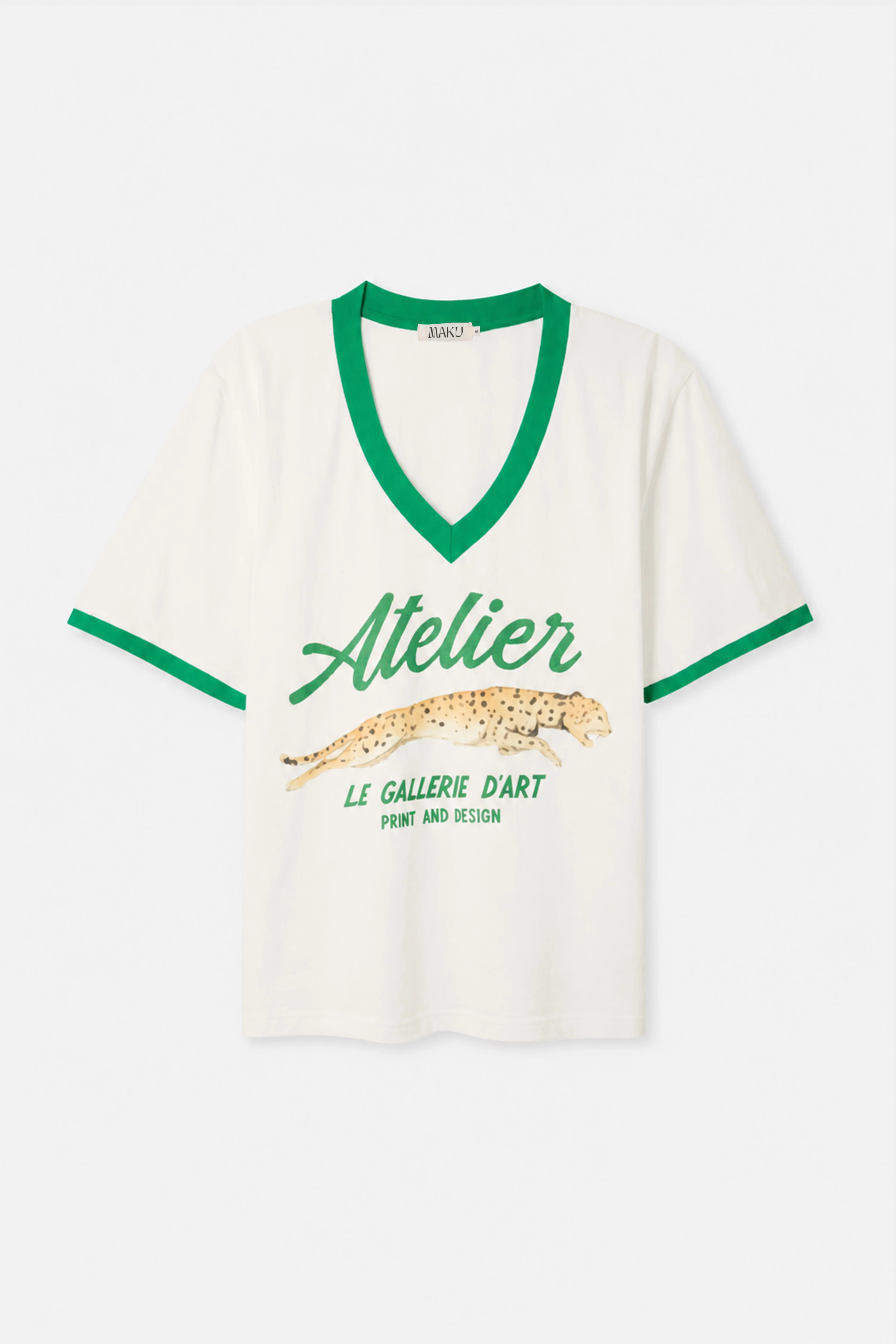 Atelier V-Neck Tee | Maku the Label