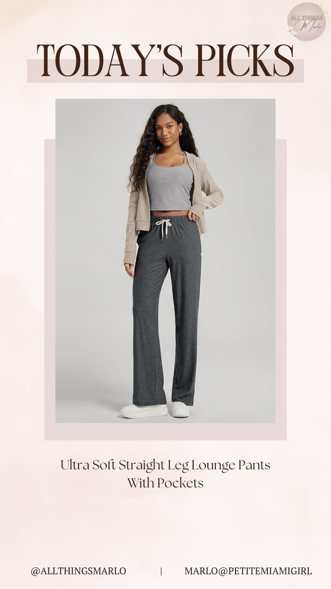Ultra Soft Straight Leg Lounge Pants With Pockets 

 #LTKSeasonal #LTKWorkwear #LTKTravel