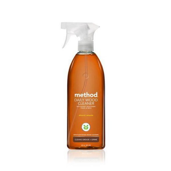 Method Cleaning Products Daily Wood Cleaner Almond Spray Bottle 28 fl oz | Target