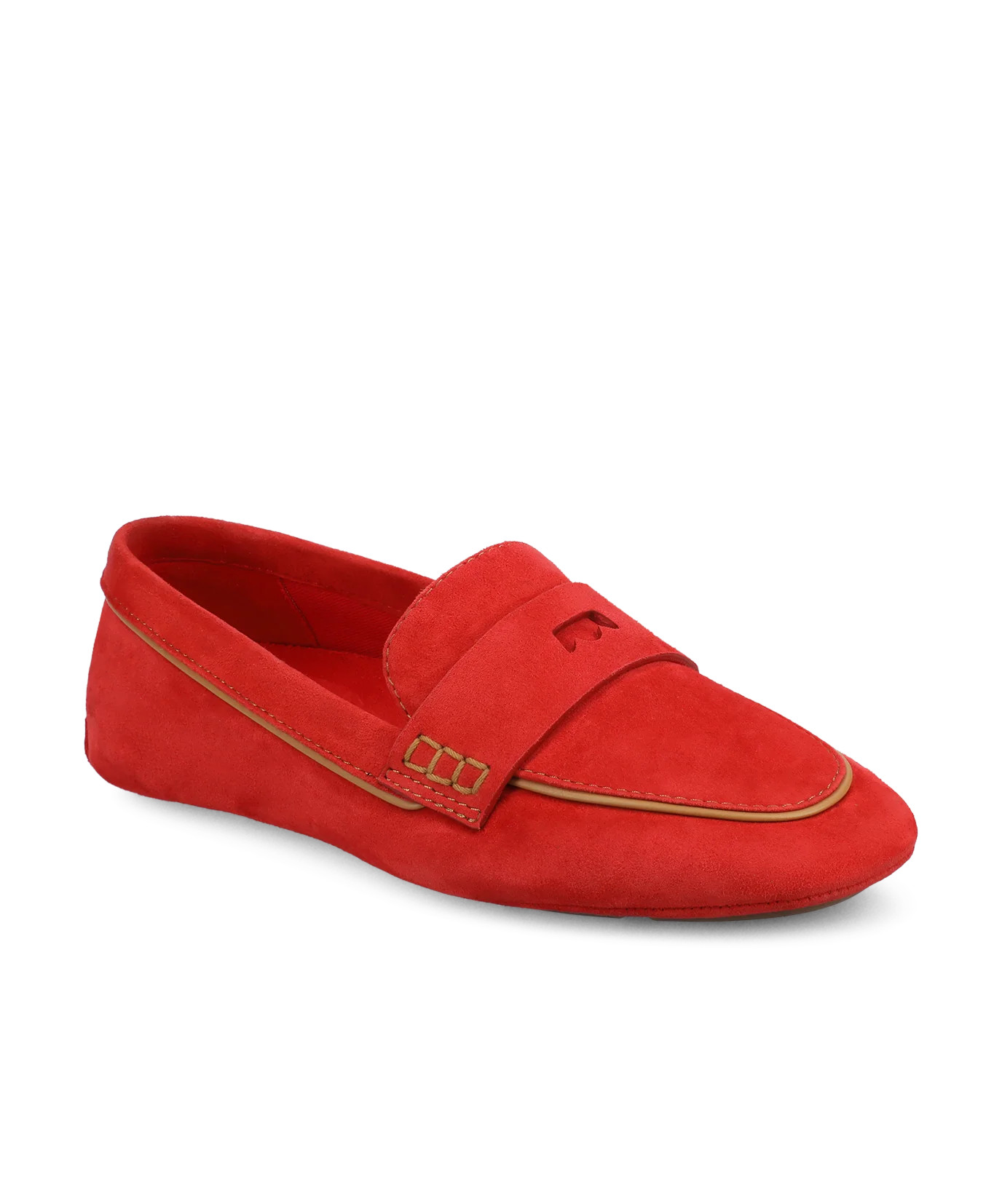 The Vesper Driver - Red Suede | Birdies