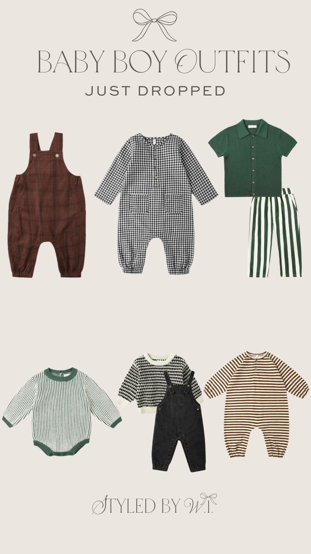 Rylee and Cru dropping to cutest baby boy outfits!

#LTKSeasonal #LTKKids #LTKStyleTip