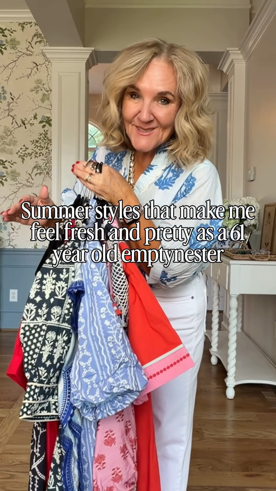 15% off one order with code NANETTE15

Wearing my regular size medium in all tops and dresses 
Size 29 in jeans 

Summer blouses summer dresses white jeans

#LTKOver40 #LTKSeasonal #LTKootd