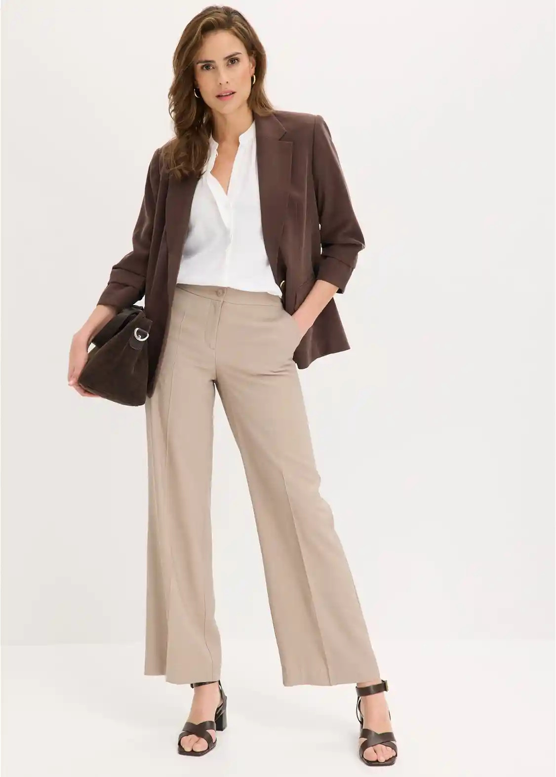Lockerer 3/4-Arm-Blazer aus Viskose | Bonprix DE
